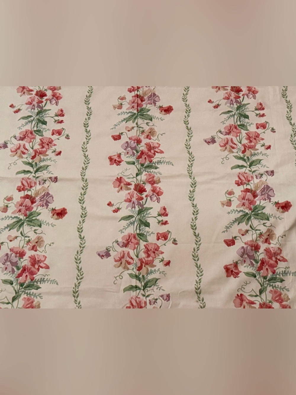 Vintage Jane Churchill Cowtan And Tout Summer Garland Fabric 90" X 52.50'